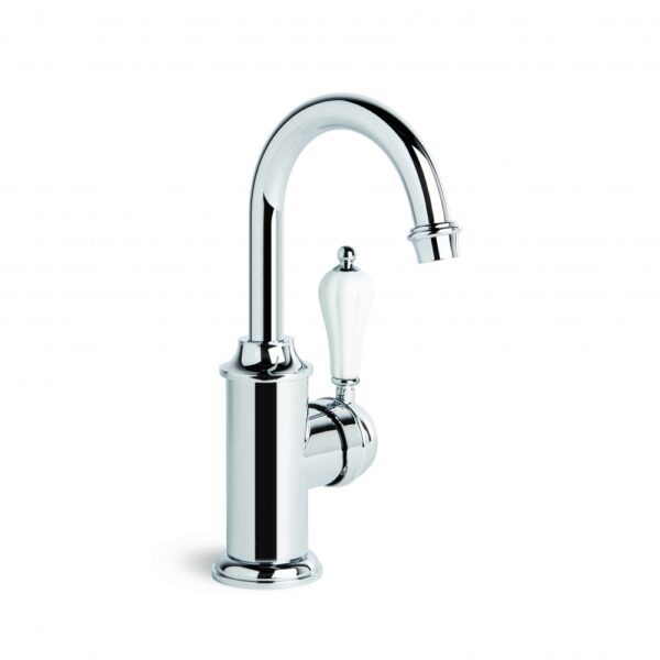 Brodware - Paris - 1.8503.00.4.01 - Basin Mixer Single Lever with Swivel Spout - Wels 6 Star Flow Rate 4.5L/min - Chrome