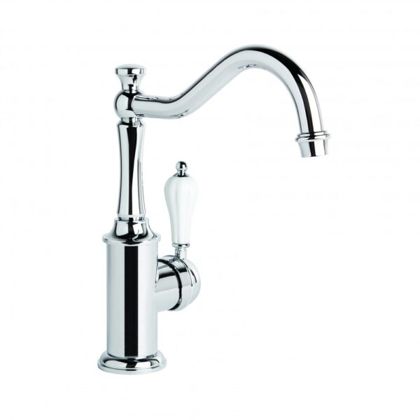 Brodware - Paris - 1.8508.02.4.01 - Kitchen Mixer Single Lever with Swivel Spout - Wels 5 Star Flow Rate 6L/min - Chrome