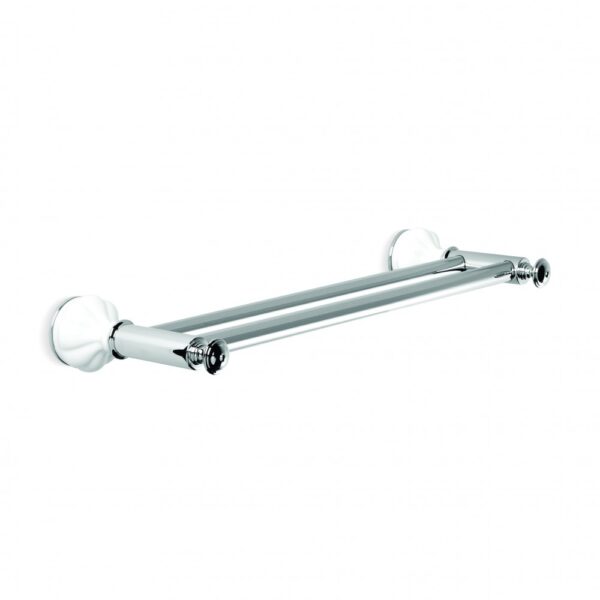 Brodware - Paris - 1.8557.60.0.01 - Double Towel Rail 600mm - Chrome