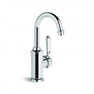 Brodware - Classique - 1.8703.00.3.01 - Basin Mixer Single Lever with Swivel Spout - Wels 6 Star Flow Rate 4.5L/min - Chrome