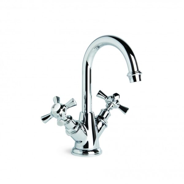 Brodware - Classique - 1.8704.00.2.01 - Basin Mixer with Swivel Spout - Wels 6 Star Flow Rate 4.5L/min - Chrome