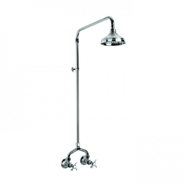 Brodware - Classique - 1.8713.00.2.01 - Exposed Shower Set with 150mm Rose - Wels 3 Star Flow Rate 9L/min - Chrome