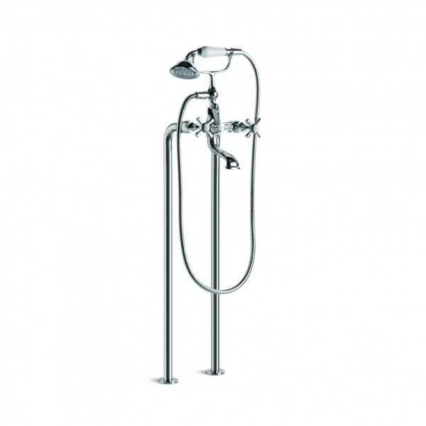Brodware - Classique - 1.8722.00.2.01 - Bath Mixer Floor Mounted - Chrome