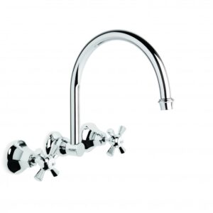 Brodware - Classique -1.8728.00.2.01 - Wall Set with 255mm Swivel Spout - Chrome
