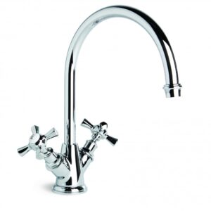 Brodware - Classique - 1.8730.00.2.01 - Kitchen Mixer with Swivel Spout - Wels 5 Star Flow Rate 6L/min - Chrome