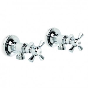 Brodware - Classique - 1.8744.00.2.01 - Washing Machine Taps, Pair - Chrome