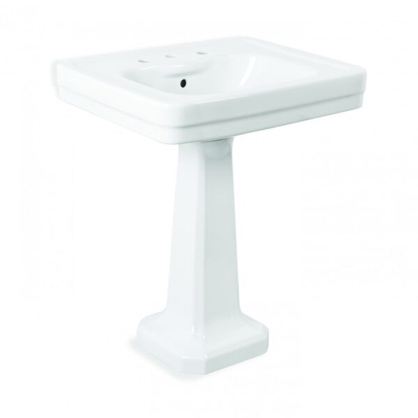 Brodware - Classique - 1.8790.02.3.90 - Basin and Pedestal 690mm x 560mm
