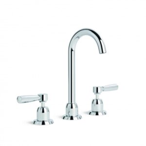 Brodware - Manhattan - 1.9100.00.3.01 - Basin Set with Swivel Spout - Wels 6 Star Flow Rate 4.5L/min - Chrome