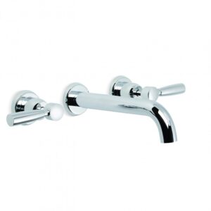 Brodware - Manhattan - 1.9106.00.3.01 - Wall Set with 200mm Spout - Chrome