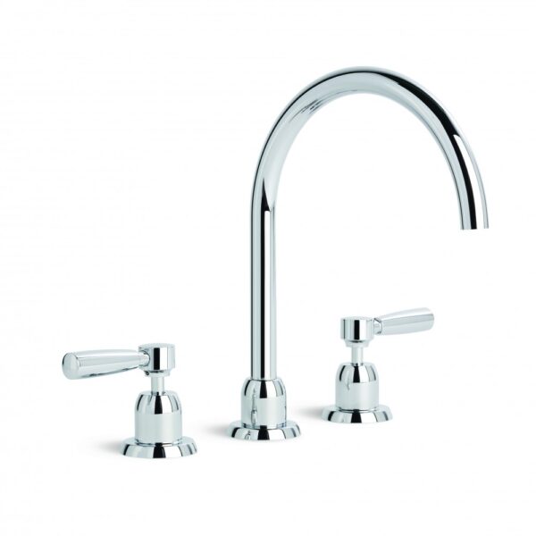 Brodware - Manhattan - 1.9107.09.3.01 - Kitchen Set with Swivel Spout - Wels 5 Star Flow Rate 6L/min - Chrome