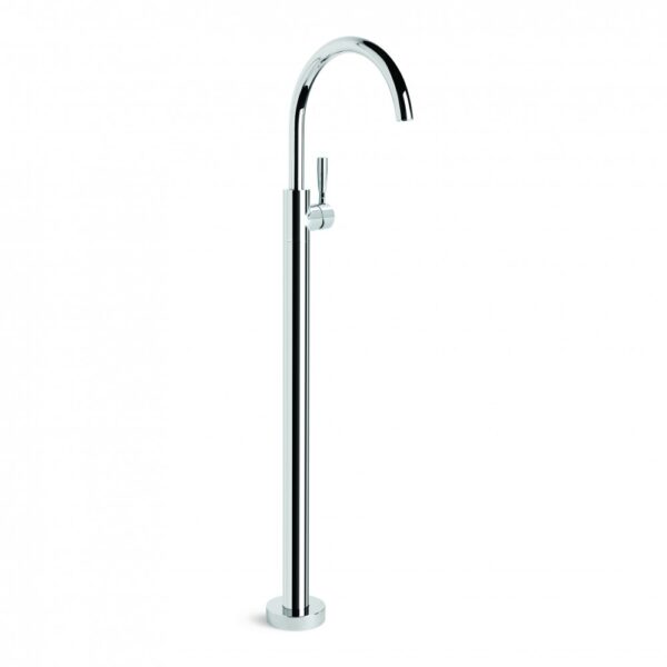 Brodware - Manhattan - 1.9108.05.0.01 - Bath Mixer Floor Mounted with Swivel Spout - Chrome