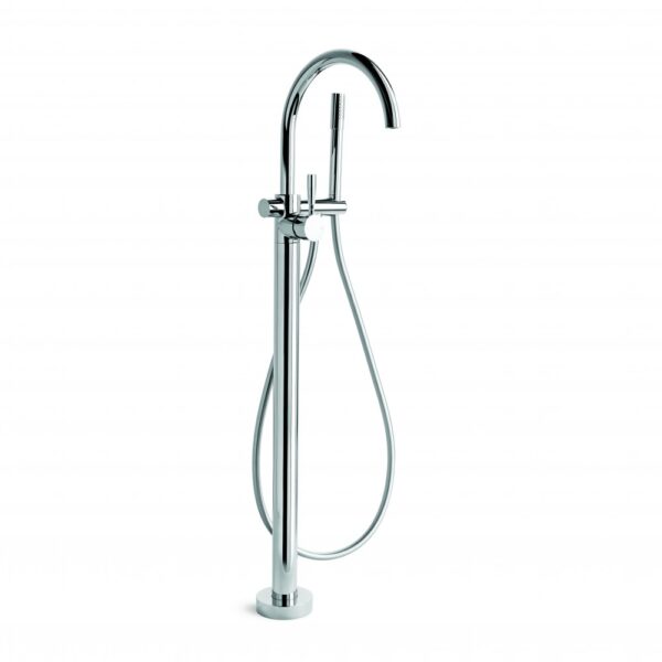 Brodware - Manhattan - 1.9108.08.0.01 - Bath/Handshower Diverter Set Floor Mount - Wels 3 Star Flow Rate 9L/min - Chrome