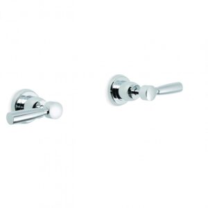 Brodware - Manhattan - 1.9149.00.3.01 - Wall Taps, Pair - Chrome