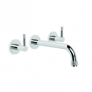 Brodware - Yokato - 1.9305.00.7.01 - Wall Set with 160mm Spout - Chrome