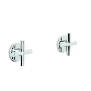 Brodware - Yokato - 1.9349.00.2.01 - Wall Taps, Pair - Chrome