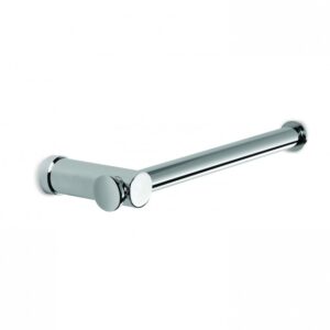 Brodware - Yokato - 1.9361.03.0.01 - Double Toilet Roll Holder or Towel Holder, Reversible - Chrome