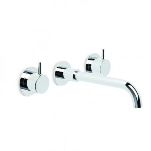 Brodware - Minim - 1.9405.00.3.01 - Wall Set with 150mm Spout - Chrome