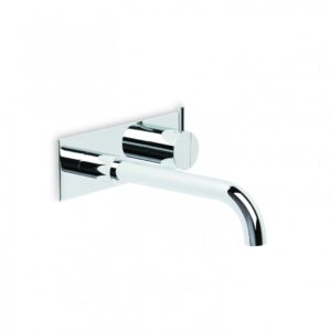 Brodware - Minim - 1.9405.05.0.01 - Wall Set with Mixer, 150mm Spout and Backplate - Chrome