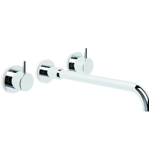 Brodware - Minim - 1.9406.00.3.01 - Wall Set with 200mm Spout - Chrome