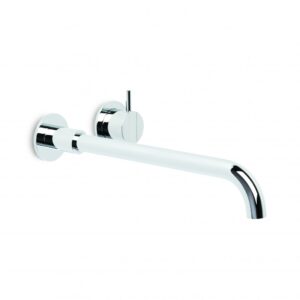Brodware - Minim - 1.9406.04.0.01 - Wall Set with Mixer and 200mm Spout - Chrome
