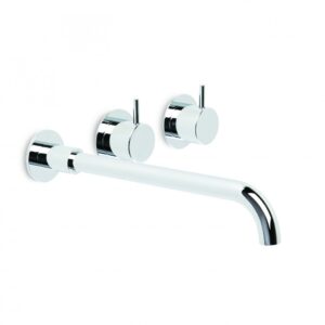 Brodware - Minim - 1.9406.08.3.01 - Wall Set with 200mm Spout - Chrome