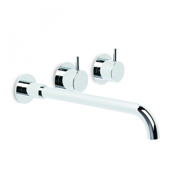 Brodware - Minim - 1.9406.08.3.01 - Wall Set with 200mm Spout - Chrome