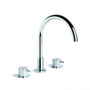 Brodware - Minim - 1.9407.00.3.01 - Spa Set with Swivel Spout - Chrome