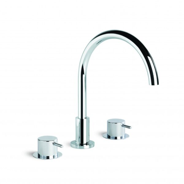 Brodware - Minim - 1.9407.00.3.01 - Spa Set with Swivel Spout - Chrome