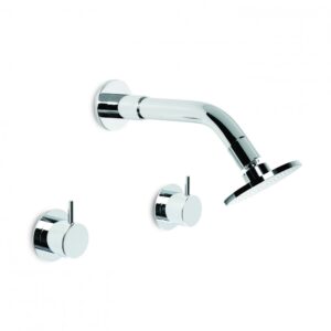 Brodware - Minim - 1.9410.03.3.01 - Shower Set with Bliss Rose - Wels 3 Star Flow Rate 9L/min - Chrome