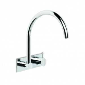 Brodware - Minim - 1.9428.05.0.01 - Wall Set with Swivel Spout, Mixer and Backplate