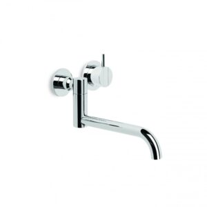 Brodware - Minim - 1.9429.04.0.01 - Wall Set with Mixer and 210mm Swivel Spout