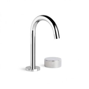 Brodware - Halo - 1.9500.96.2.01 - Basin Mixer Set with Swivel Spout & Metal Handle - Chrome
