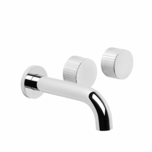 Brodware - Halo - 1.9505.08.9.01 - Wall Set with Pleat Handle - Chrome