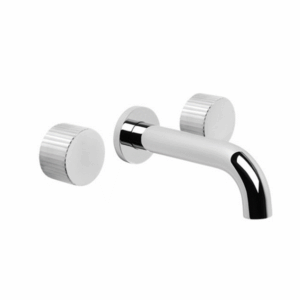 Brodware - Halo - 1.9505.00.9.01 - Wall Set with Pleat Handle - Chrome