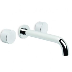 Brodware - Halo - 1.9506.00.2.01 - Wall Set with Metal Handle - Chrome