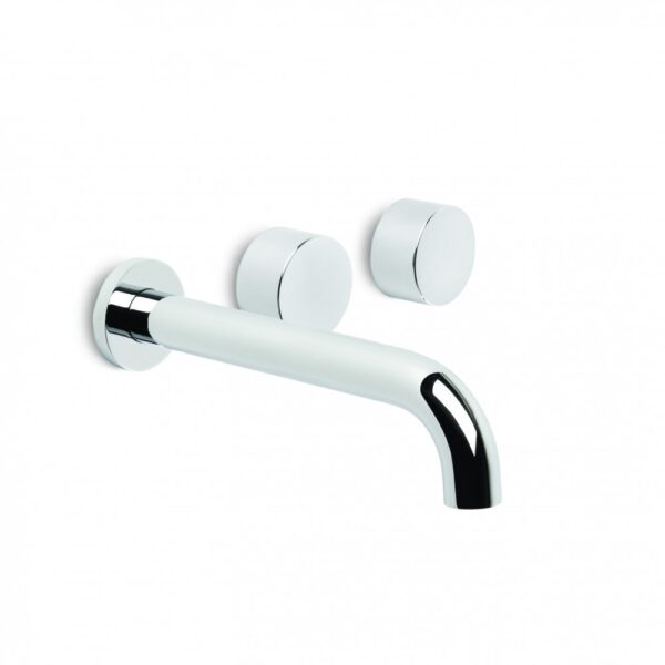 Brodware - 1.9506.08.2.01 - Wall Set with Metal Handle - Chrome