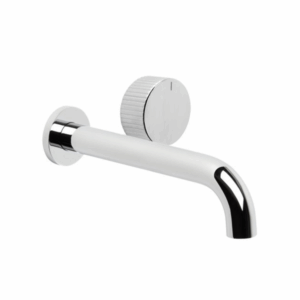 Brodware - Halo - 1.9506.94.9.01 - Wall Mixer Set with Pleat Handle - Chrome
