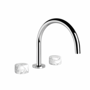 Brodware - Halo - 1.9507.09.6.01 - Kitchen Set with Marble Handle - Chrome
