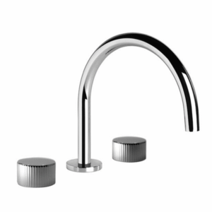 Brodware - Halo - 1.9507.09.9.01 - Kitchen Set with Pleat Handle - Chrome