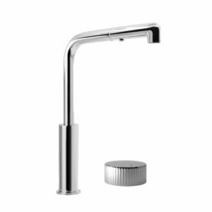 Brodware - Halo - 1.9507.84.9.01 - Pullout Kitchen Set with Pleat Handle - Chrome