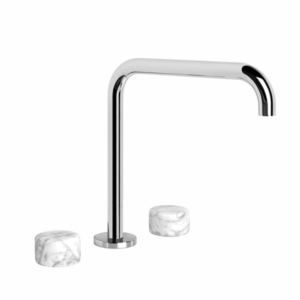Brodware - Halo - 1.9507.89.6.01 - Kitchen Set with Marble Handle - Chrome