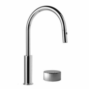 Brodware - Halo - 1.9507.94.9.01 - Pullout Kitchen Set with Pleat Handle - Chrome