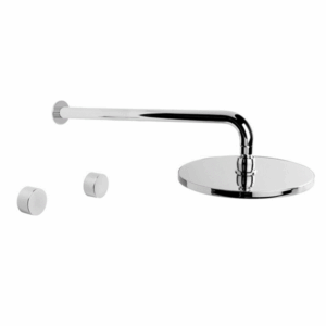 Brodware - Halo - 1.9511.00.2.01 - Shower Set with Metal Handle - Chrome
