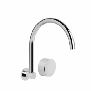 Brodware - Halo - 1.9528.94.2.01 - Wall Mixer with Metal Handle - Chrome