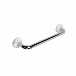 Brodware - Halo - 1.9555.30.6.01 - Single Towel Rail with Marble Trim 300mm - Chrome