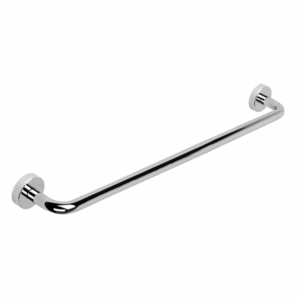 Brodware - Halo - 1.9555.90.9.01 - Single Towel Rail 900mm with Pleat Trim - Chrome
