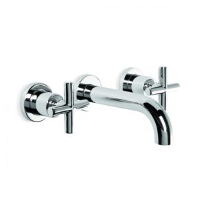 Brodware - City Plus - 1.9705.00.2.01 - Wall Set with 150mm Spout - Chrome