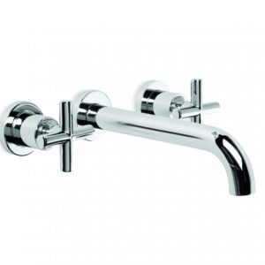 Brodware - City Plus - 1.9706.00.2.01 - Wall Set with 200mm Spout - Chrome