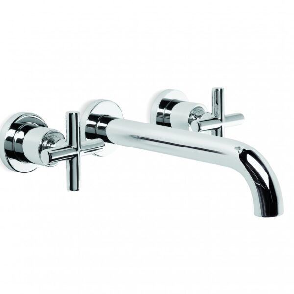 Brodware - City Plus - 1.9706.00.2.01 - Wall Set with 200mm Spout - Chrome