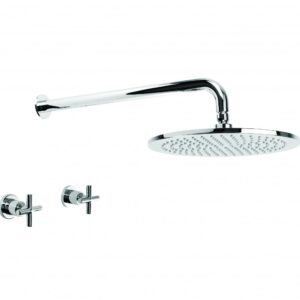 Brodware - City Plus - 1.9711.03.2.01 - Shower Set with 300mm Rose - Wels 3 Star Flow Rate 9L/min - Chrome